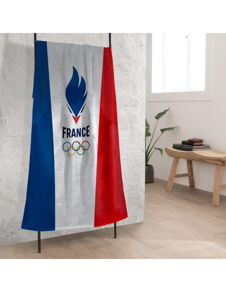 Serviette de plage jeux olympique 2024 Equipe de France