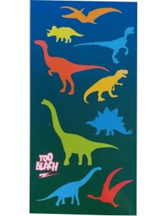 Serviette de plage les dinosaures
