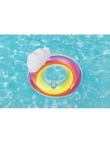 Bouée Rainbow Dreams™ avec appui-tête Ø 107 cm