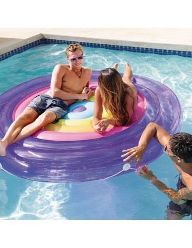 Ile rainbow gonflable 201 x 24 cm