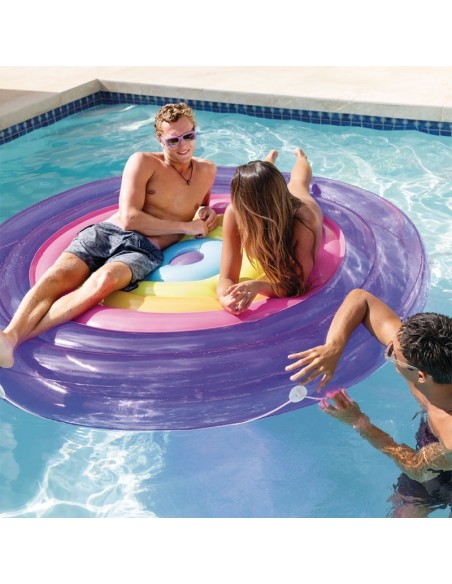 Ile rainbow gonflable 201 x 24 cm