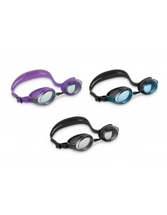 Lunette de natation silicone Intex  Aqua flow -Modèle...