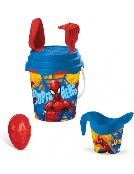 Seau de plage spiderman garni