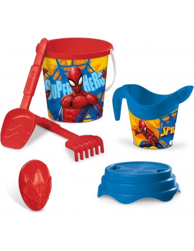 Seau de plage spiderman garni