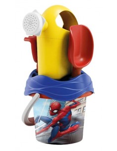 Seau de plage spiderman garni 13 cm