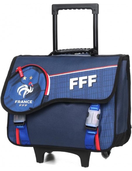 Cartable à roulettes FFF 41 cm