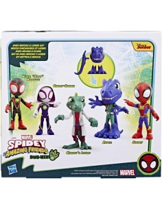 Spidey Pack de 5 Figurines dino et accessoires 2