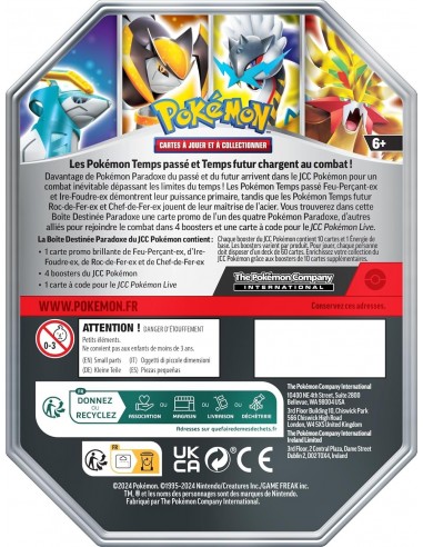 Pokémon- Boîte Destinée Paradoxe, Chef-de-Fer-ex