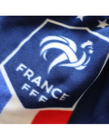 FFF Hexagone Plaid Polaire imprimé 110x140 cm