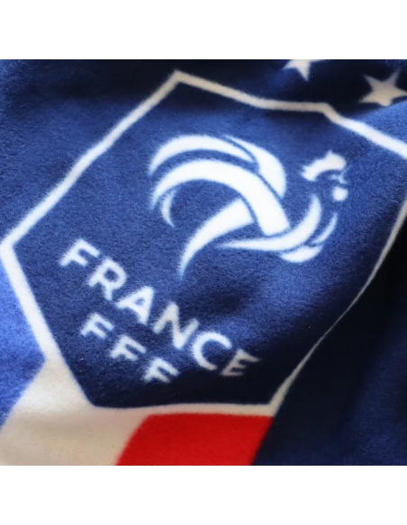 FFF Hexagone Plaid Polaire imprimé 110x140 cm