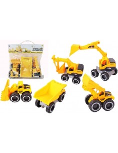 Pack de 3 camions de chantiers 18 cm