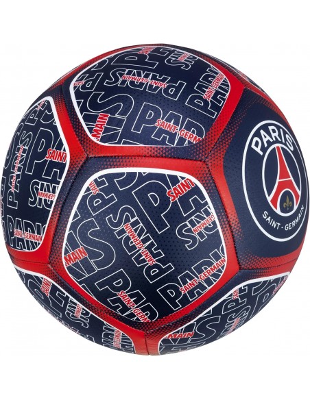 Ballon Football Paris Saint Germain rouge et bleu