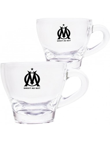 Set de 2 tasses en verre Marseille