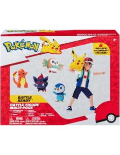 Pokemon pack de 6 figurines 2