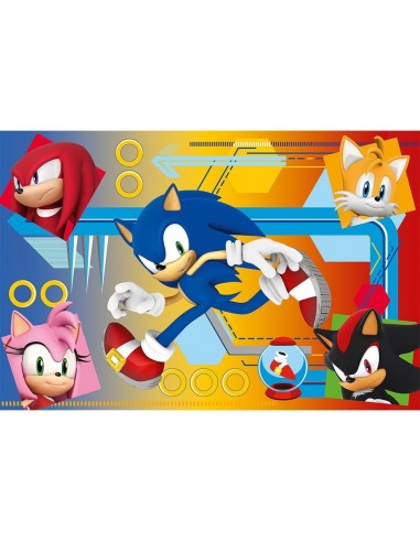 Puzzle 60 piéces Sonic