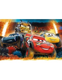 Puzzle 100 piéces Cars, Course Extrême 2