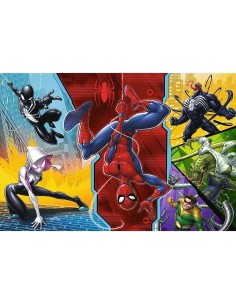 Puzzle 100 piéces Spiderman à l'envers 2