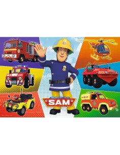 Puzzle 100 piéces Sam le pompier 2