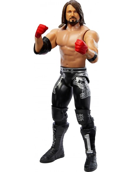 Figurine WWE de 15,2 cm de collection AJ Styles avec 10 points d'articulation