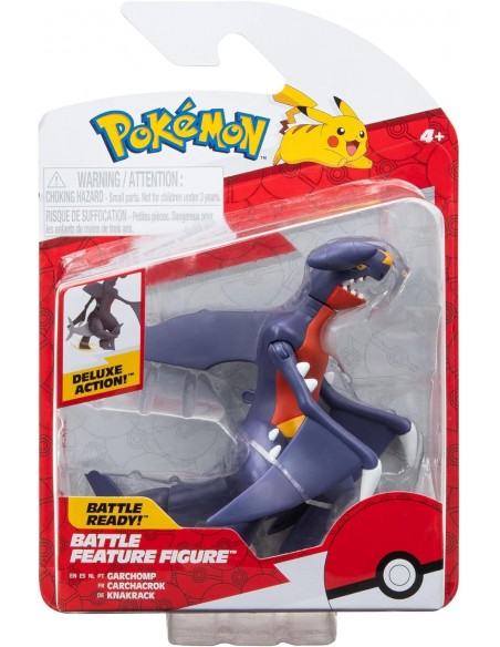 Figurine Pokemon Carchacrok 11 cm