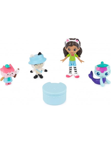 Coffret 4 figurines Gabby et ses amis au camping