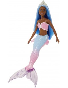 Barbie Dreamtopia poupée sirène cheveux bleus