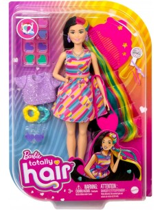 Coffret poupée Barbie Ultra Chevelure Thème Cœurs
