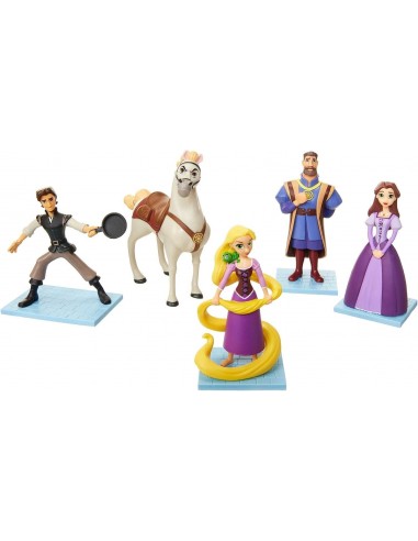 Coffret 5 figurines Raiponce