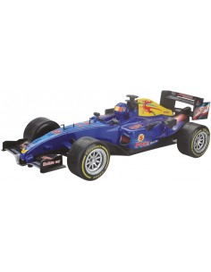Voiture de course a friction 45 cm bleu
