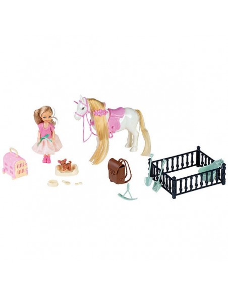 Coffret Poupée et son cheval + accessoires