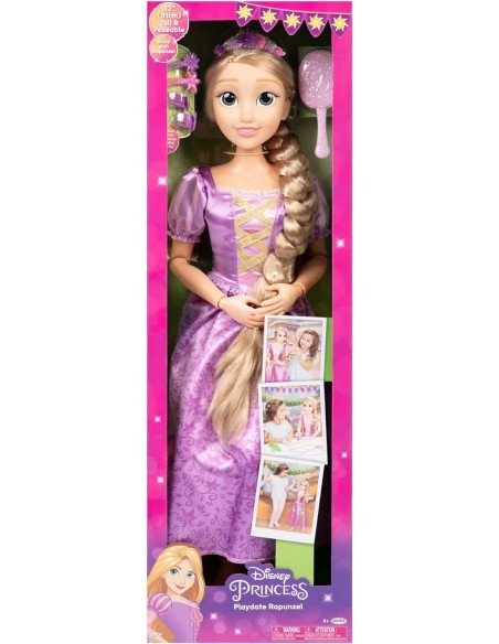 Poupée Raiponce géante 80 cm