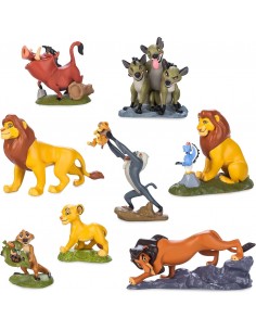 Coffret de 9 Figurines Deluxe le roi lion 2