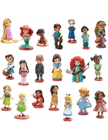Coffret de 20 Figurines Princesses Animator