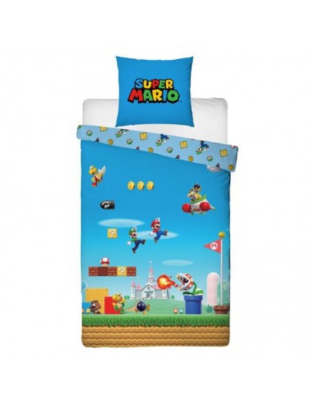 Housse de couette Mario et luigi