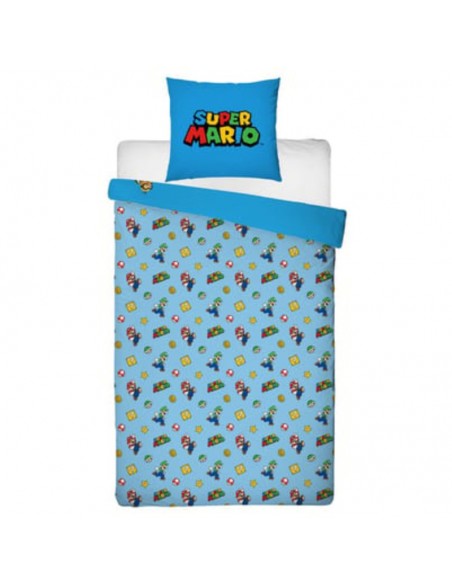 Housse de couette Mario et luigi