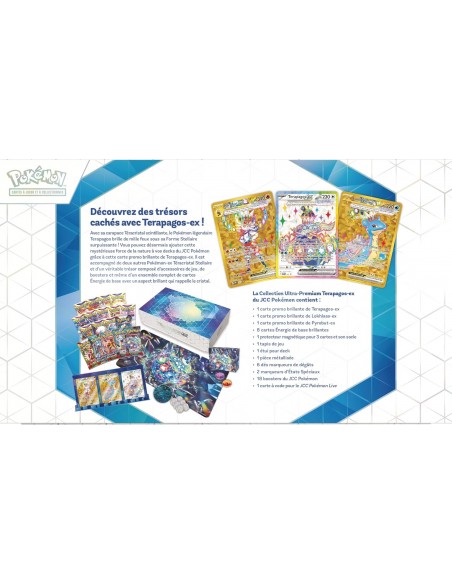 Coffret Premium - Pokemon - Coffret Ultra Premium Terapagos-ex