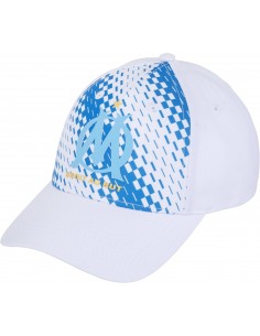 Casquette Olympique de Marseille Adulte blanche