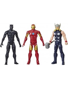 Coffret Marvel Titan Hero, Black panther, Thor, Iron Man 2