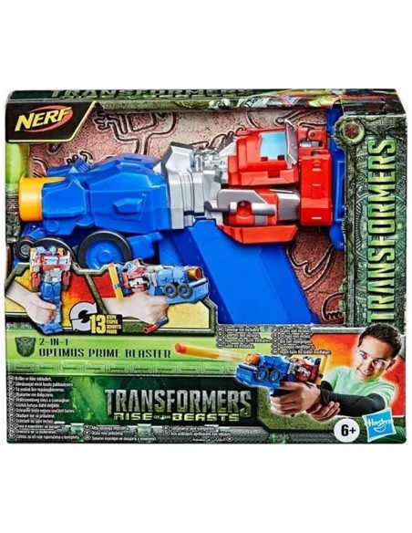 Figurine Transformers Rise Of The Beasts Blaster Optimus Prime 2 En 1