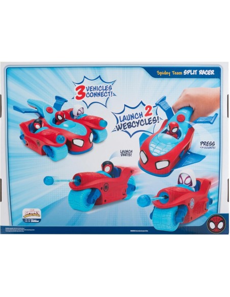 Véhicule 3-en-1 Split Racer - Spidey and His Amazing Friends