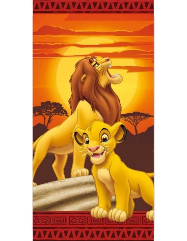 Serviette de plage le roi lion