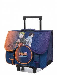 Cartable à roulettes Naruto 41 cm