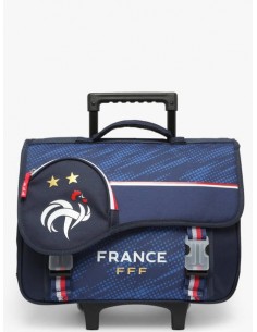 Cartable à roulettes FFF 41 cm