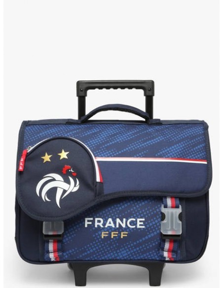 Cartable à roulettes FFF 41 cm