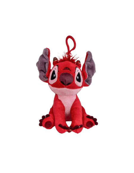 Coffret Porte-clés Disney Stitch, Angel et Leroy, lot de 3, 15 cm.