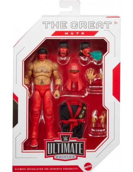 WWE Ultimate Edition Figurine et accessoires, The Great Muta de 15,2 cm