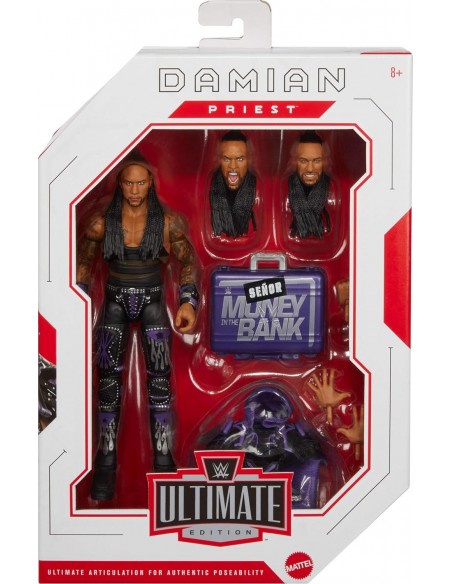 WWE Ultimate Edition Figurine et accessoires, Damian Priest de 15,2 cm