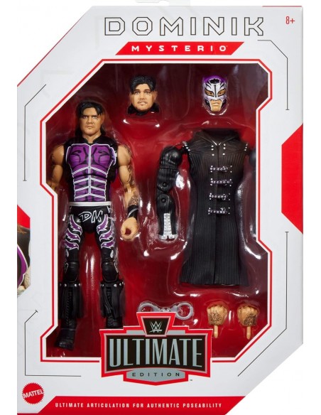 WWE Ultimate Edition Figurine et accessoires, Dominink Mysterio de 15,2 cm
