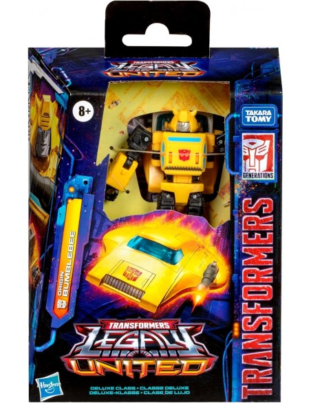 Transformers Generations Legacy, Figurine Origin Bumblebee Classe Deluxe