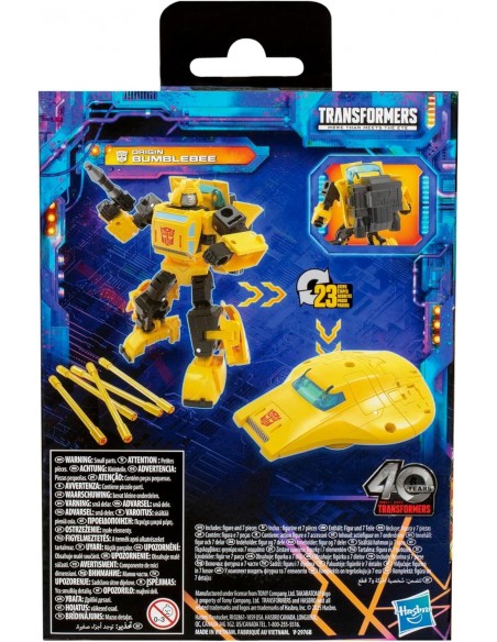 Transformers Generations Legacy, Figurine Origin Bumblebee Classe Deluxe